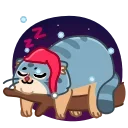 Snow Manul 스티커