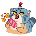 Snow Manul 스티커
