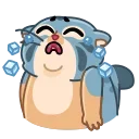 Snow Manul 스티커