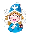Snowflake 스티커