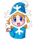 Snowflake 스티커