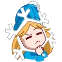 Snowflake 스티커