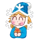 Snowflake 스티커