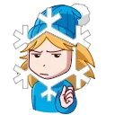 Snowflake 스티커