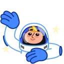 Astro Nate 스티커