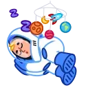 Astro Nate 스티커