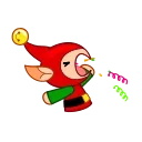 Speedy Elf 스티커