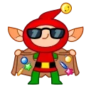Speedy Elf 스티커