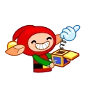 Speedy Elf 스티커