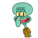 Squidward & Squilvia 스티커