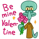 Squidward & Squilvia 스티커