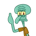 Squidward & Squilvia 스티커