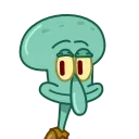Squidward & Squilvia 스티커