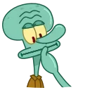 Squidward & Squilvia 스티커
