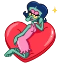 Squidward & Squilvia 스티커