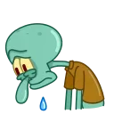 Squidward & Squilvia 스티커