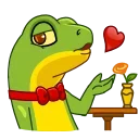 Stevie the Lizard 스티커