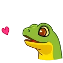 Stevie the Lizard 스티커