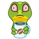 Stevie the Lizard 스티커