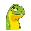 Stevie the Lizard 스티커