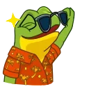 Stevie the Lizard 스티커