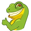 Stevie the Lizard 스티커