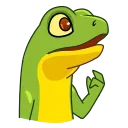 Stevie the Lizard 스티커