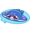 Stingray Smiles 스티커