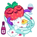 Sweety Strawberry 스티커