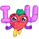 Sweety Strawberry 스티커