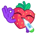 Sweety Strawberry 스티커