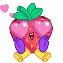 Sweety Strawberry 스티커
