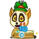 🎂 10 Years of Telegram 스티커