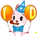 🎂 10 Years of Telegram 스티커