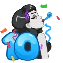 🎂 10 Years of Telegram 스티커