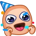 🎂 10 Years of Telegram 스티커