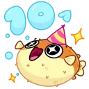 🎂 10 Years of Telegram 스티커