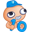 🎂 10 Years of Telegram 스티커