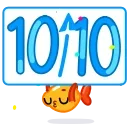 🎂 10 Years of Telegram 스티커