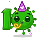 🎂 10 Years of Telegram 스티커