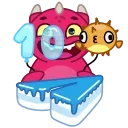 🎂 10 Years of Telegram 스티커
