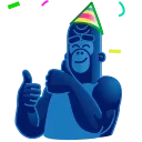 🎂 10 Years of Telegram 스티커