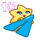 🎂 10 Years of Telegram 스티커