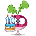 🎂 10 Years of Telegram 스티커