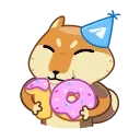 🎂 10 Years of Telegram 스티커