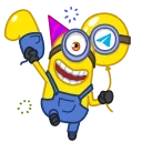 🎂 10 Years of Telegram 스티커