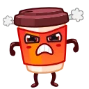 Cup Puchino 스티커