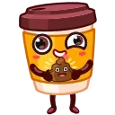 Cup Puchino 스티커