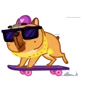Harry The Frenchie 스티커