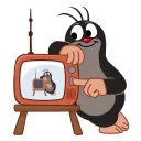Krtek 스티커